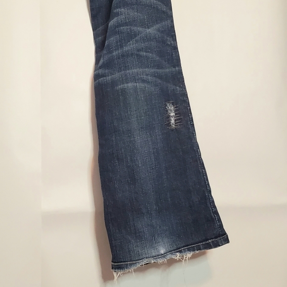 EUC Mek Denim Distressed Boot Cut Jeans - Picture 10 of 10